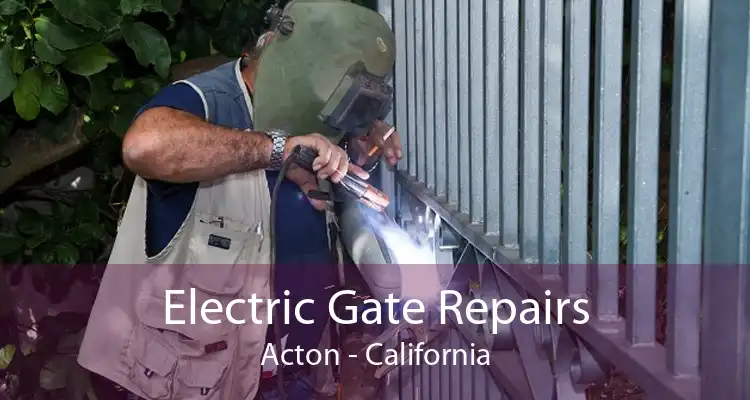 Electric Gate Repairs Acton - California
