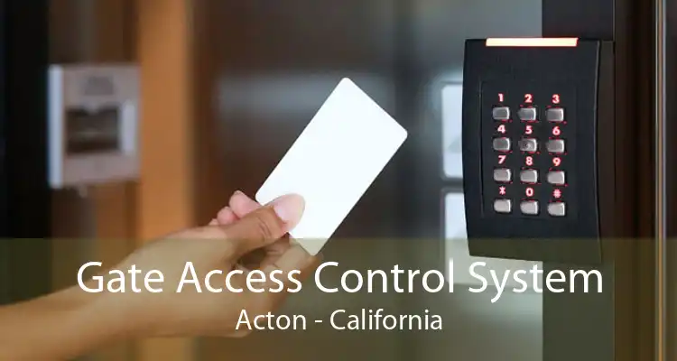 Gate Access Control System Acton - California