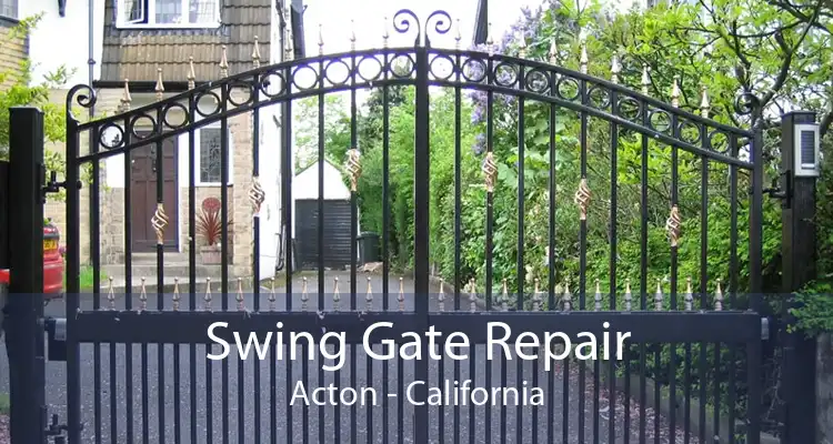 Swing Gate Repair Acton - California