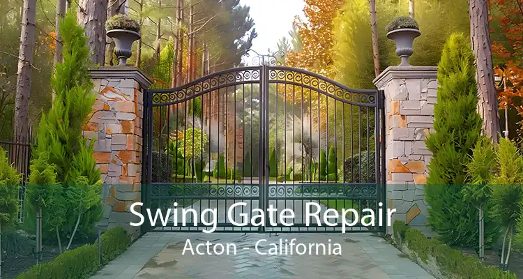 Swing Gate Repair Acton - California